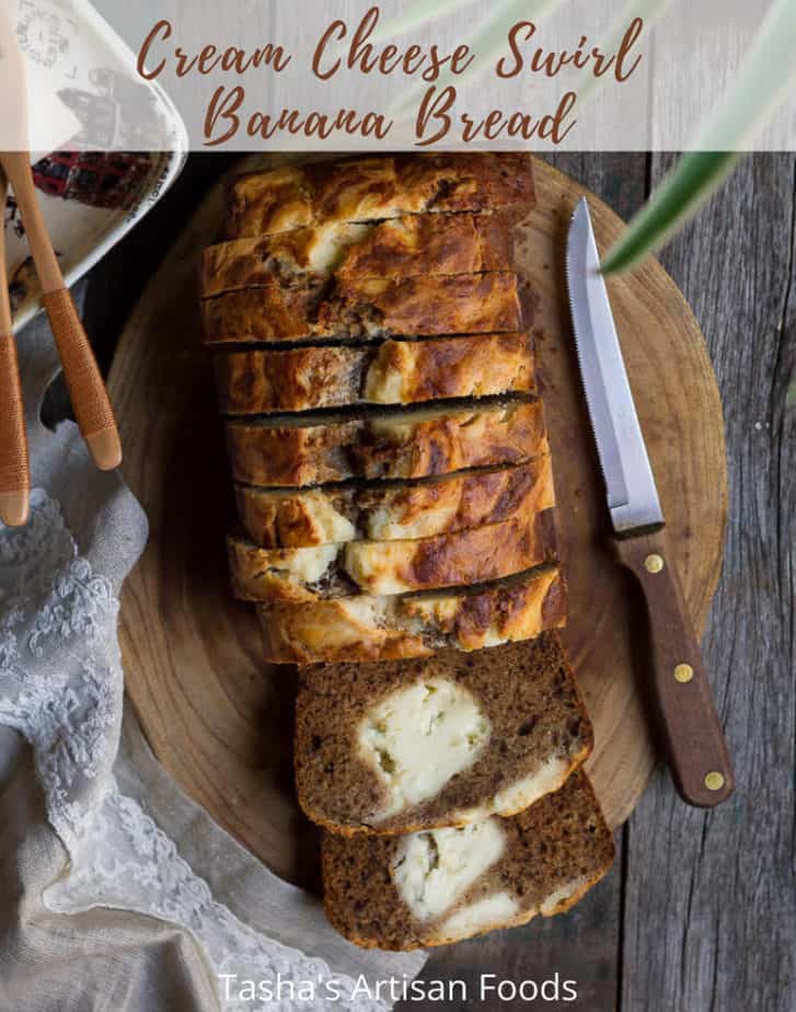 Cream Cheese Swirl Banana Bread | Easy Banana Bread with Cream Cheese