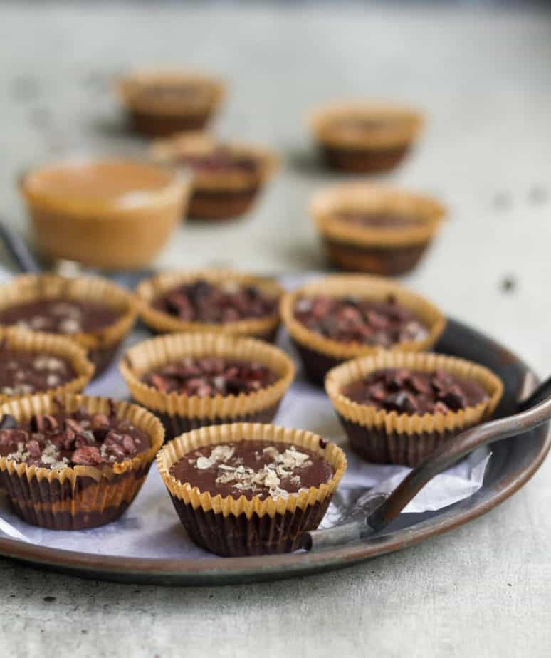 Almond Butter Cups | Easy 3 ingredient vegan recipe