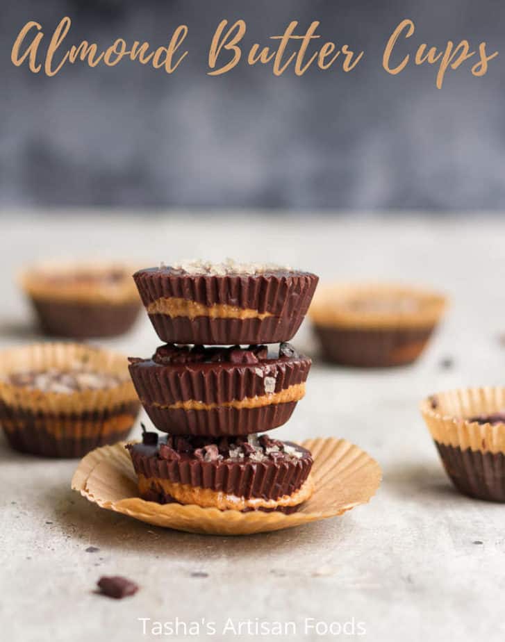 Almond Butter Cups | Easy 3 ingredient vegan recipe