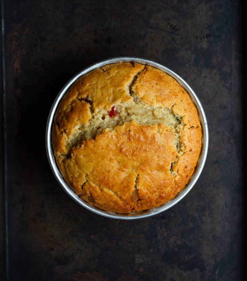 Ready baked Almond Tutti Frutti Cake | Vegan Tutti Frutti Cake with Marzipan