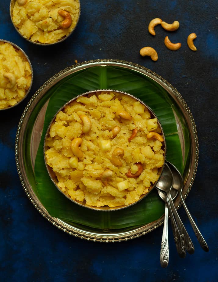 Pineapple Sheera | Pineapple Kesari | Pineapple Halwa