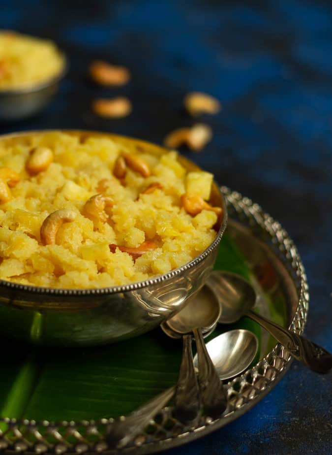 Pineapple Sheera | Pineapple Kesari | Pineapple Halwa