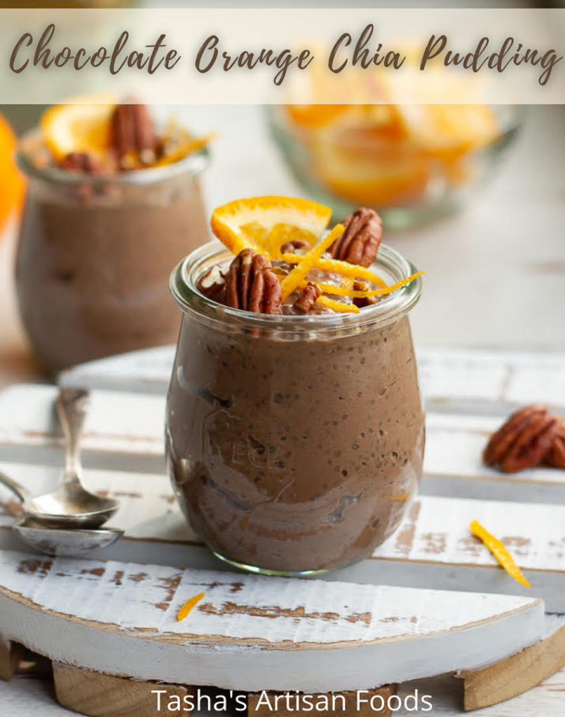 Chocolate Orange Chia Pudding | Healthy Chocolate Orange Chia Pudding Recipe