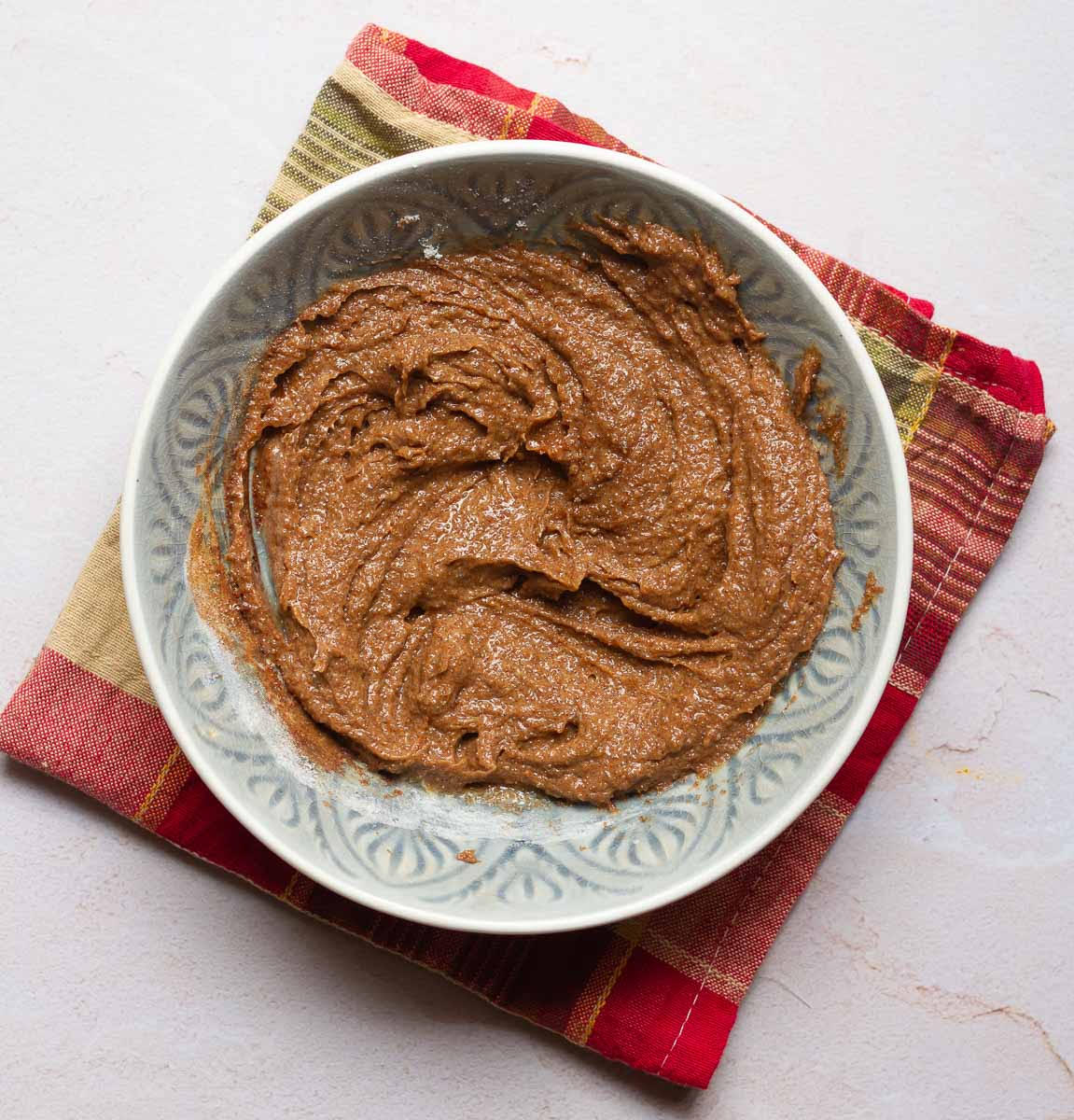 Butter-cinnamon mixture for topping cake.