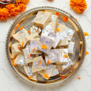 Easiest Almond Burfi - Badam Burfi Recipe