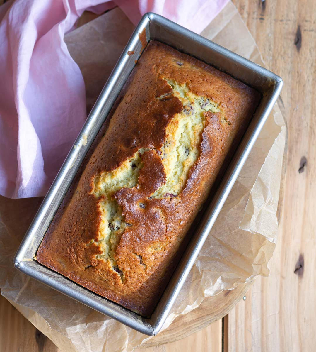 Baked Orange Cranberry Bread