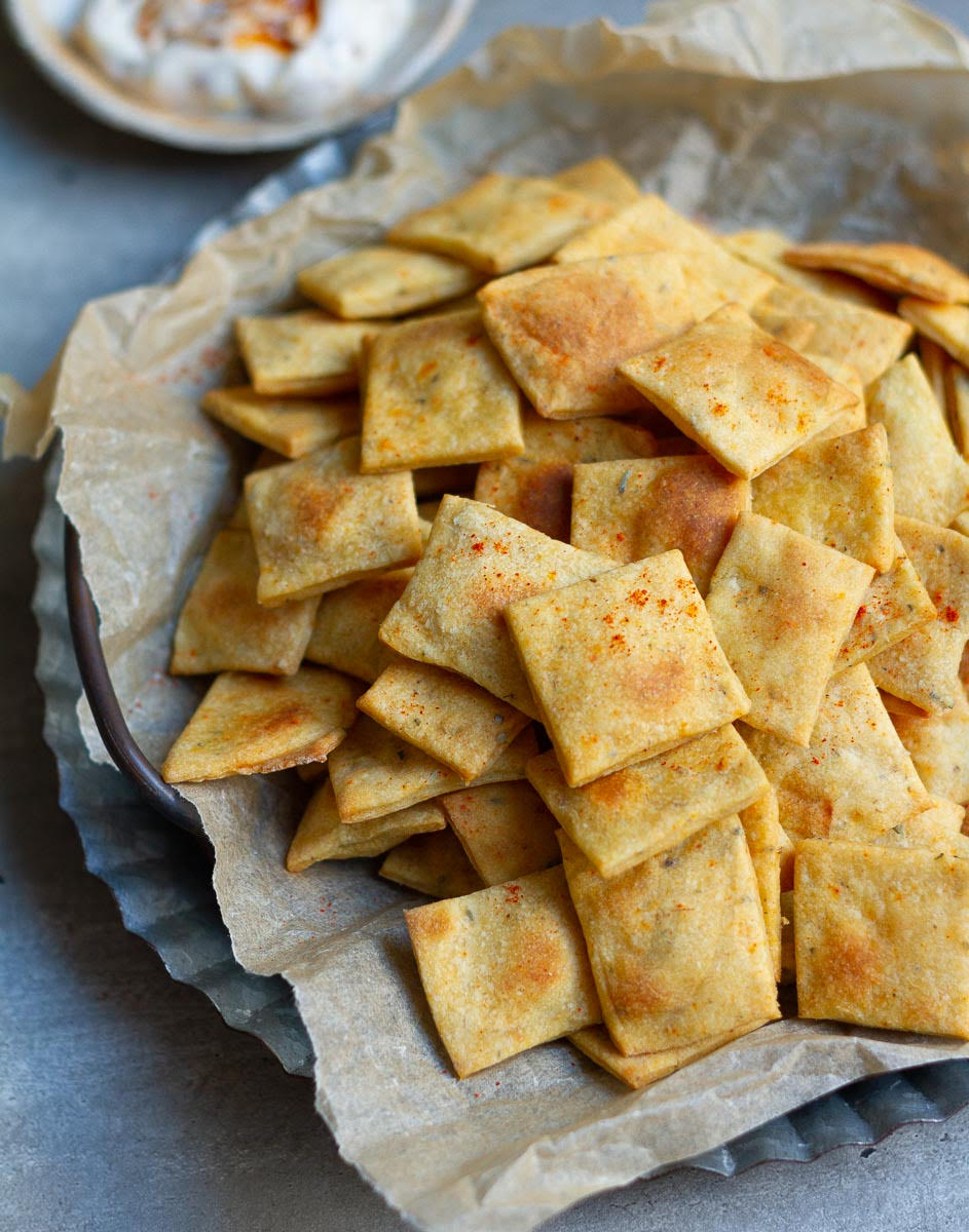 Sweet Potato Crackers | Healthy Snack Recipe