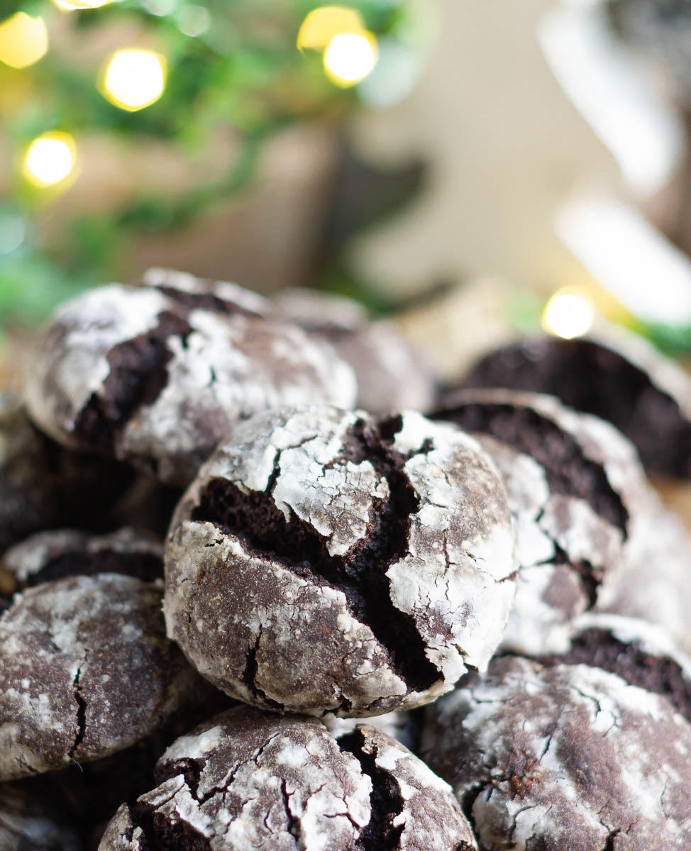 The Best Chocolate Crinkle Cookies Recipe