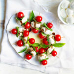 Delicious Caprese Salad Skewers