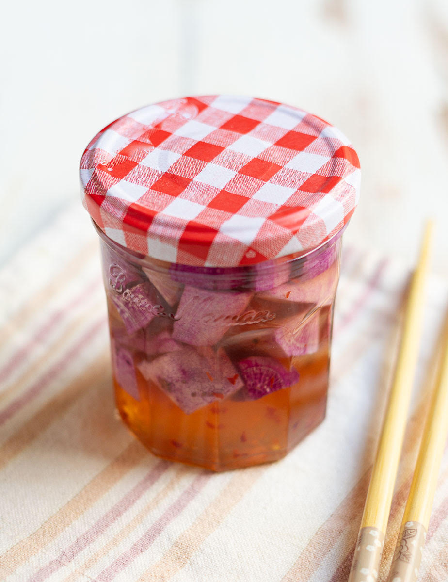 Korean Pickled Radish