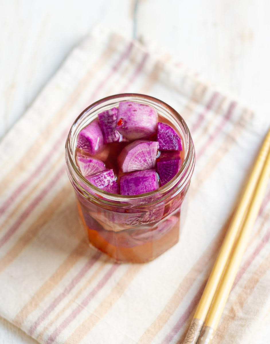 Korean Pickled Radish