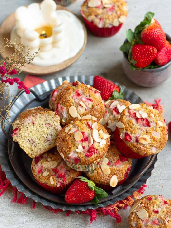 Strawberry Banana Muffins