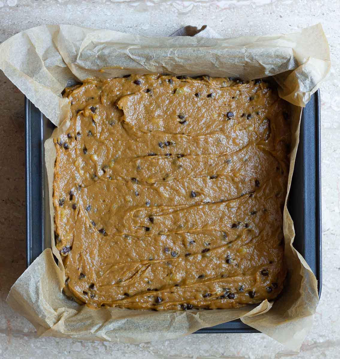 Ready to bake blondies