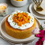 Easy Mango Cake - Eggless Recipe