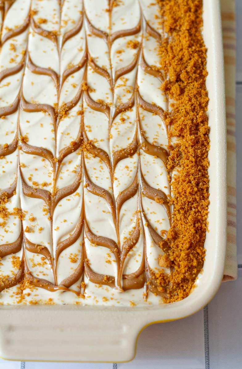Biscoff Icebox Cake