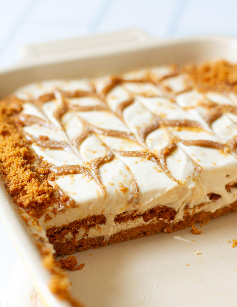 Biscoff Icebox Cake