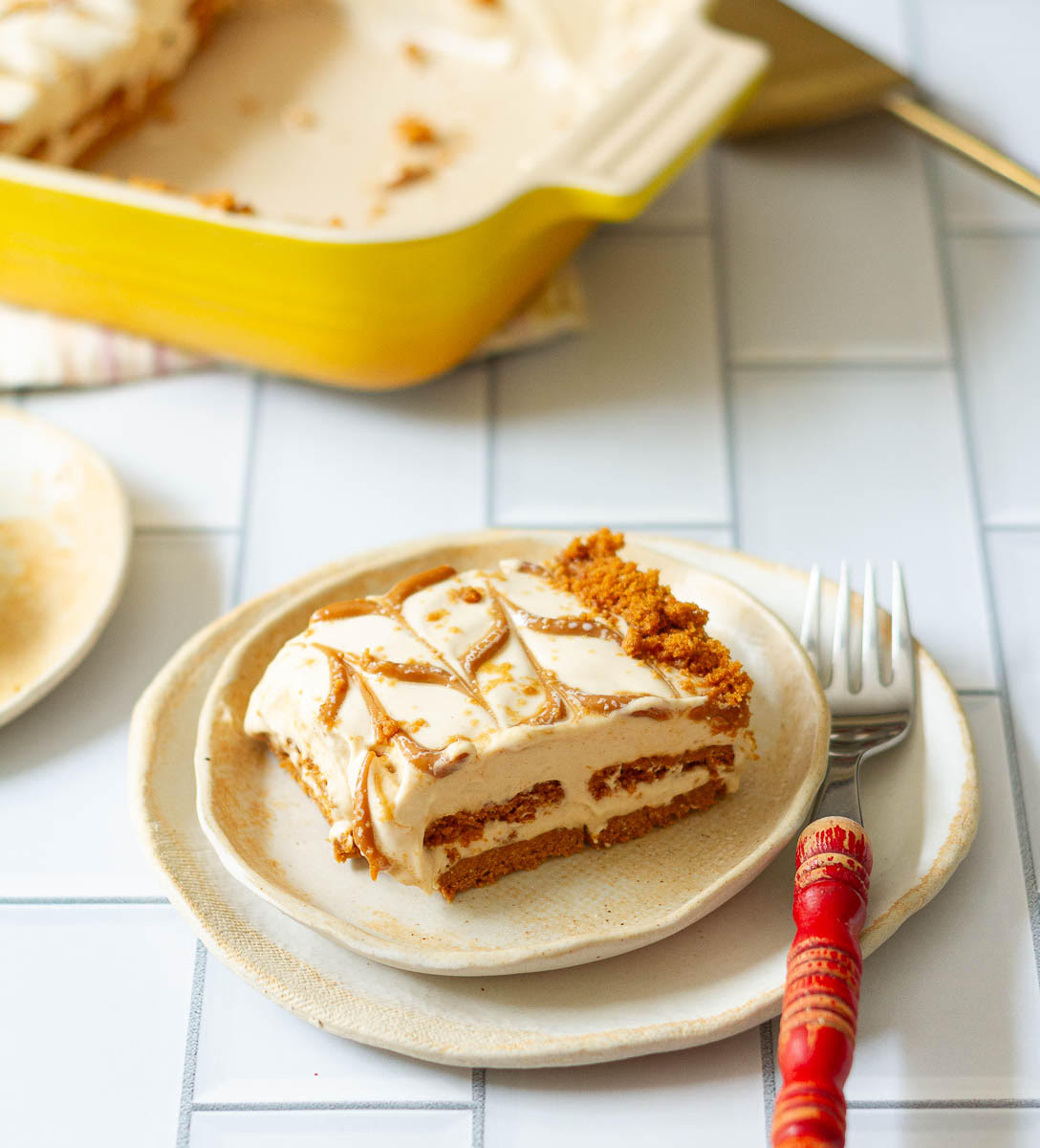 Biscoff Icebox Cake