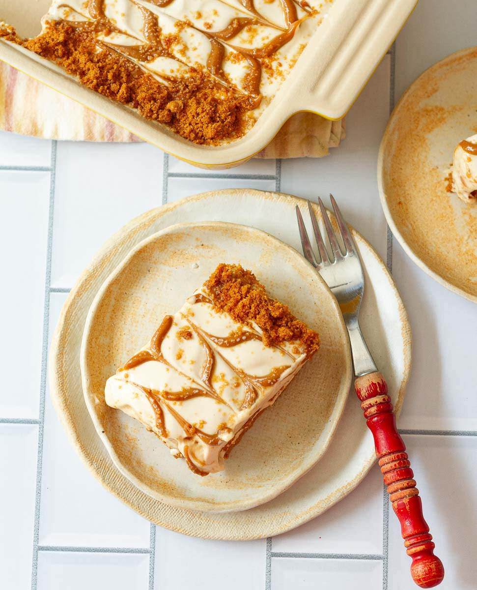 Biscoff Icebox Cake
