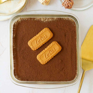 Easy Biscoff Tiramisu