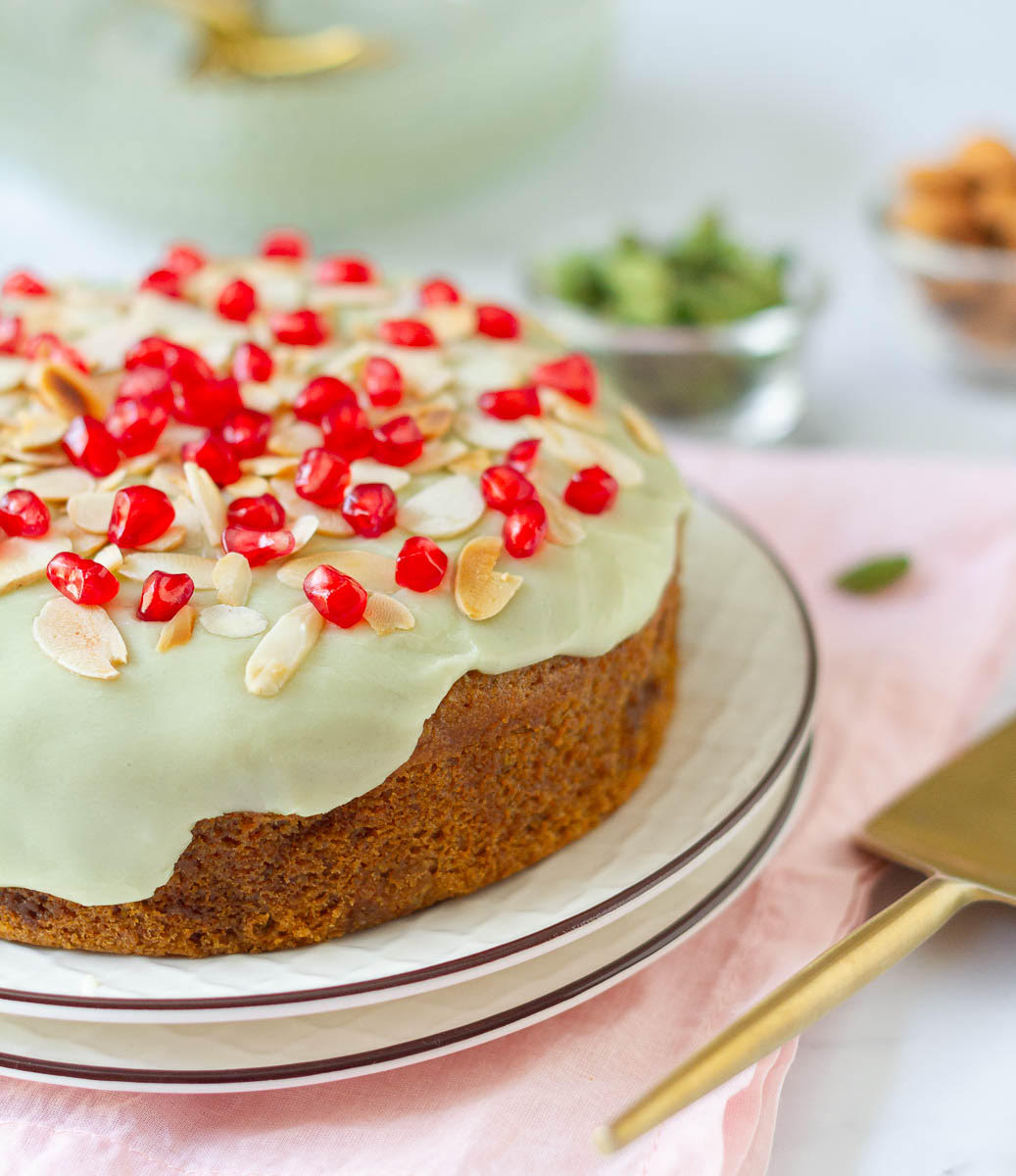 Cardamom Almond Tea Cake