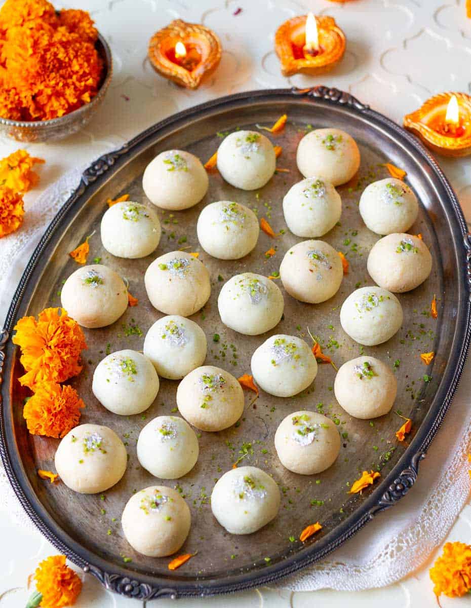 Easy Homemade Malai Laddu