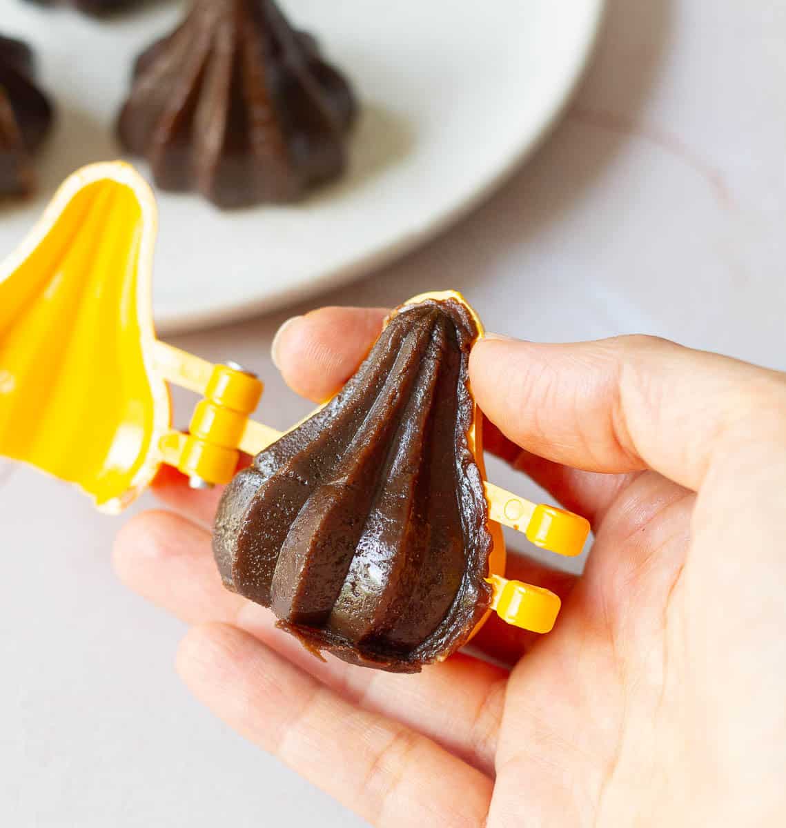 Modak in the mold