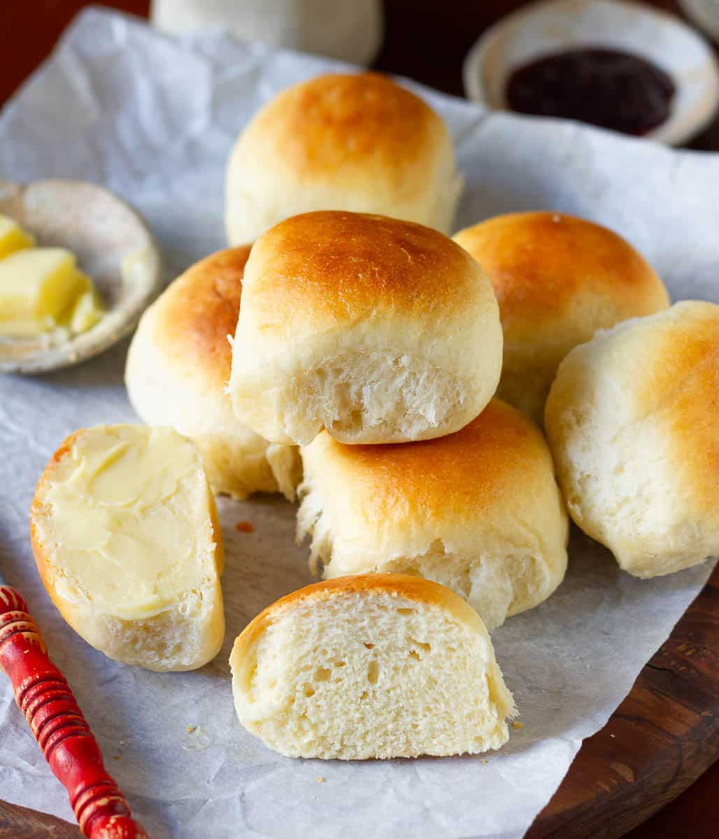 Best Condensed Milk Bread Rolls (Soft & Fluffy)
