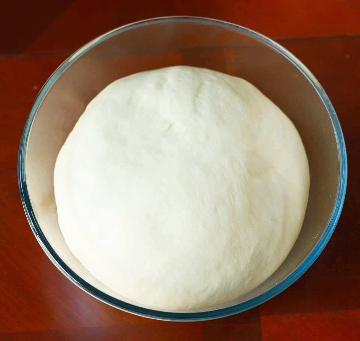 Proofed dough