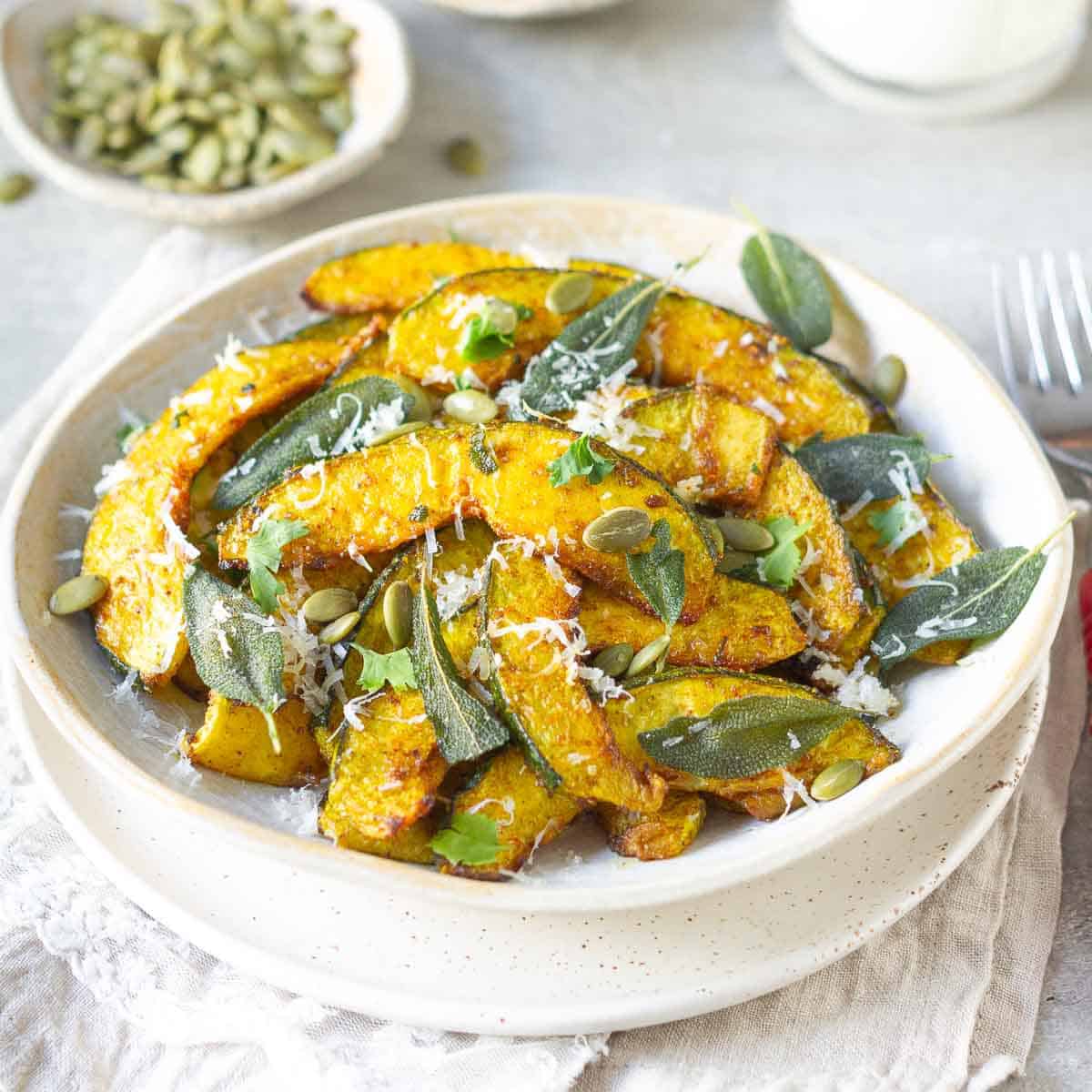 Easy Air fryer Pumpkin