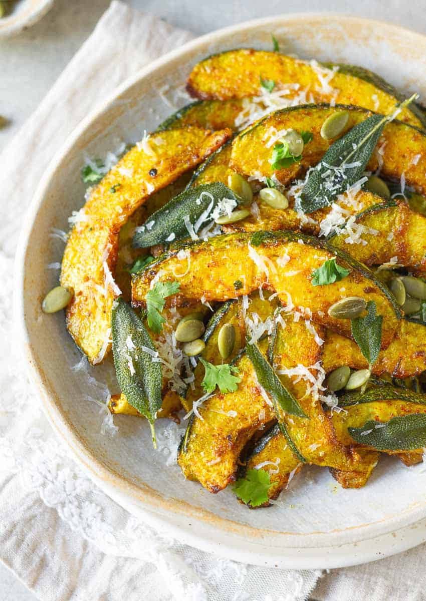 Easy Air fryer Pumpkin