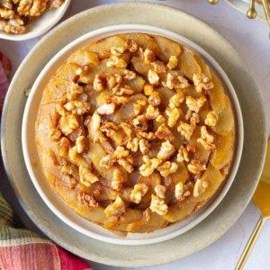 Upside Down Apple Cake Recipe