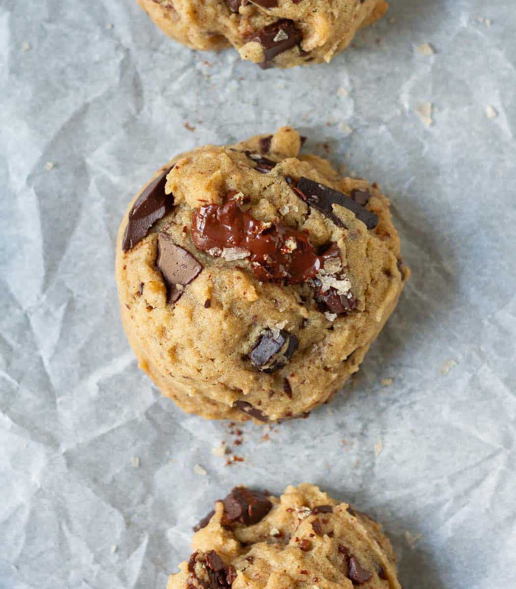Easy Mint Chocolate Chip Cookies Recipe