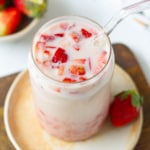 Easy Korean Strawberry Milk