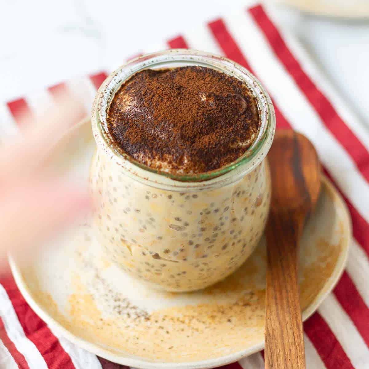 Tiramisu Overnight Oats Recipe