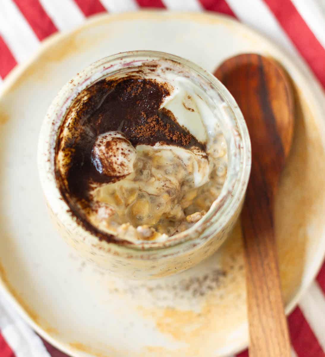 Tiramisu Overnight Oats