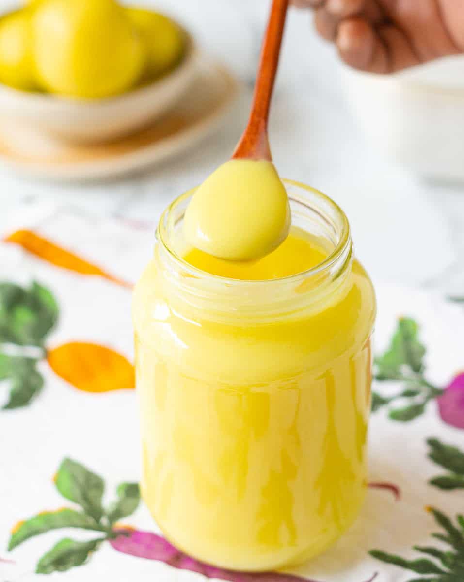 Lemon Curd Eggless