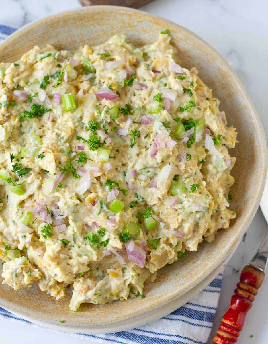 Smashed Chickpea Salad