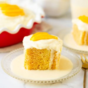 Mango Tres Leches Cake