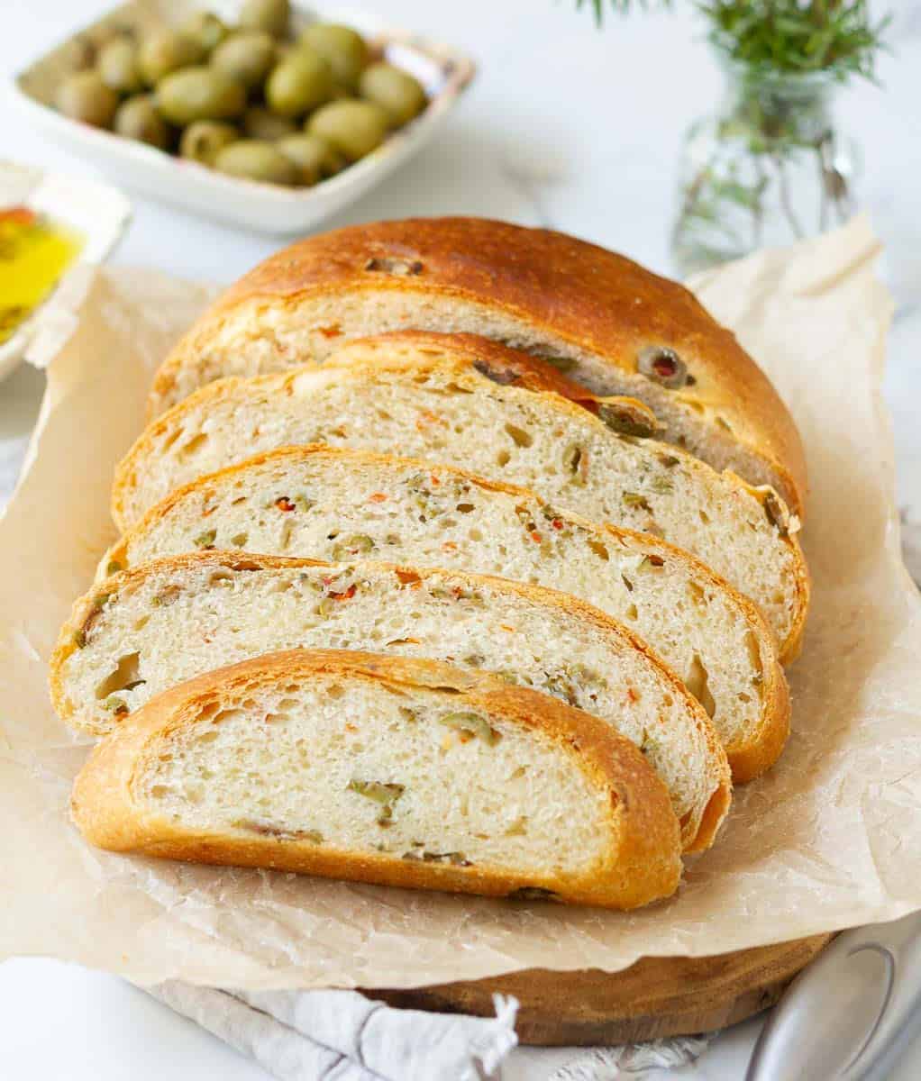 Easy Olive Bread