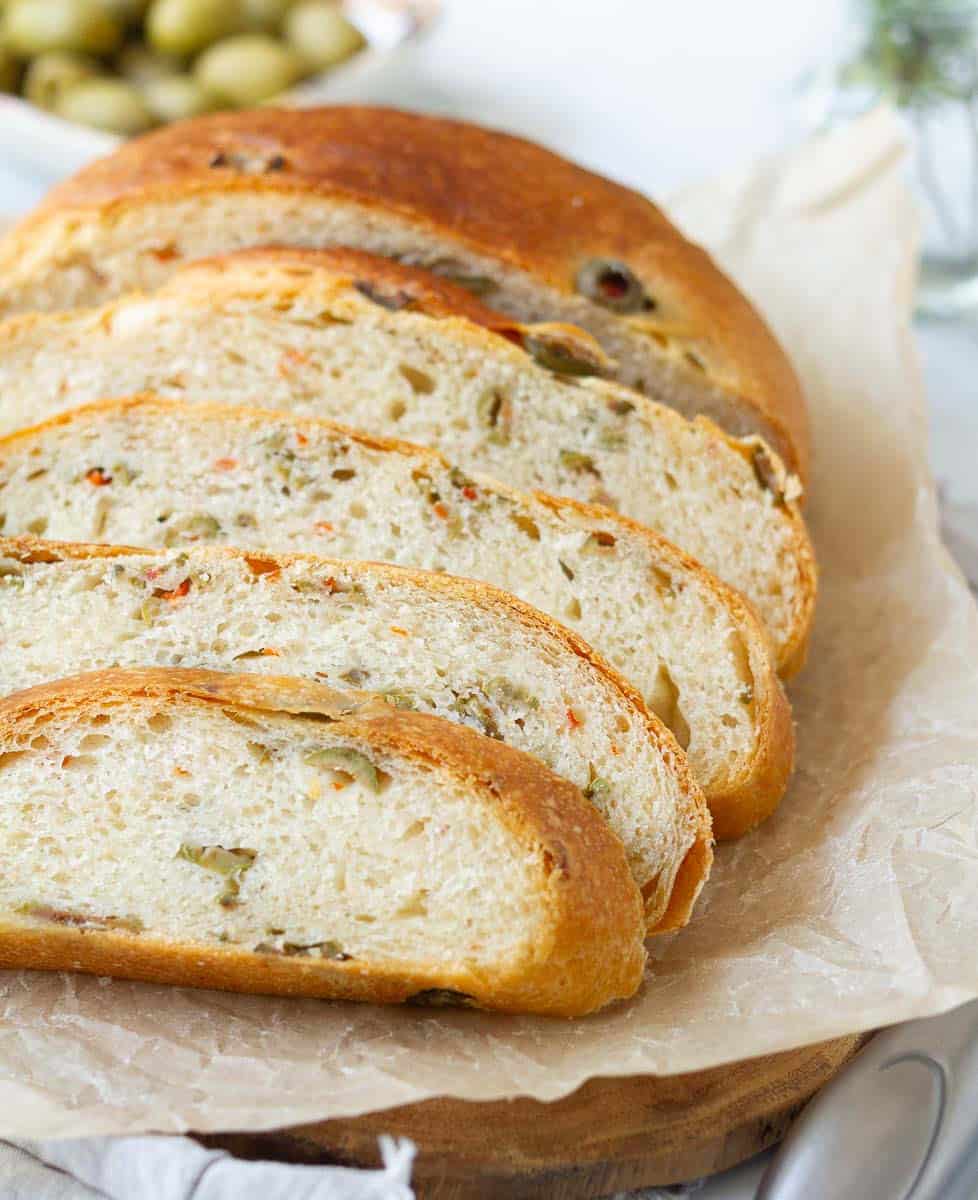 Easy Olive Bread
