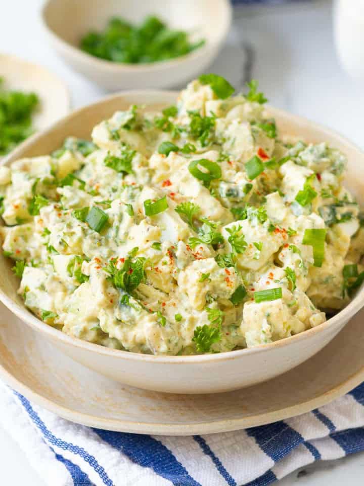 Easy Avocado Egg Salad (No Mayo)