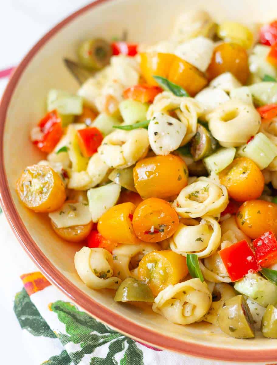 Italian Tortellini Pasta Salad
