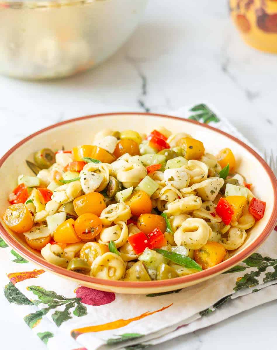 Italian Tortellini Pasta Salad