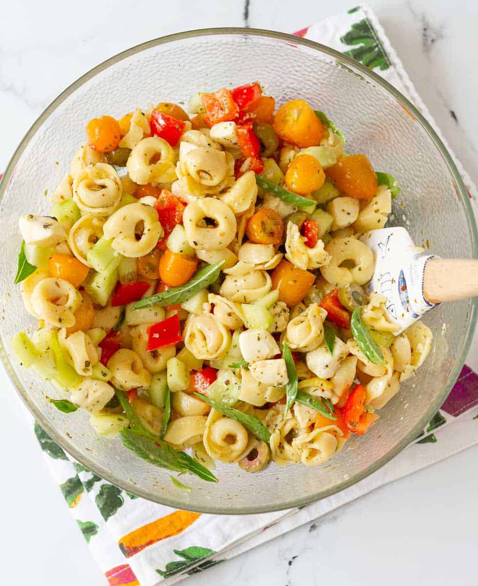 Italian Tortellini Pasta Salad